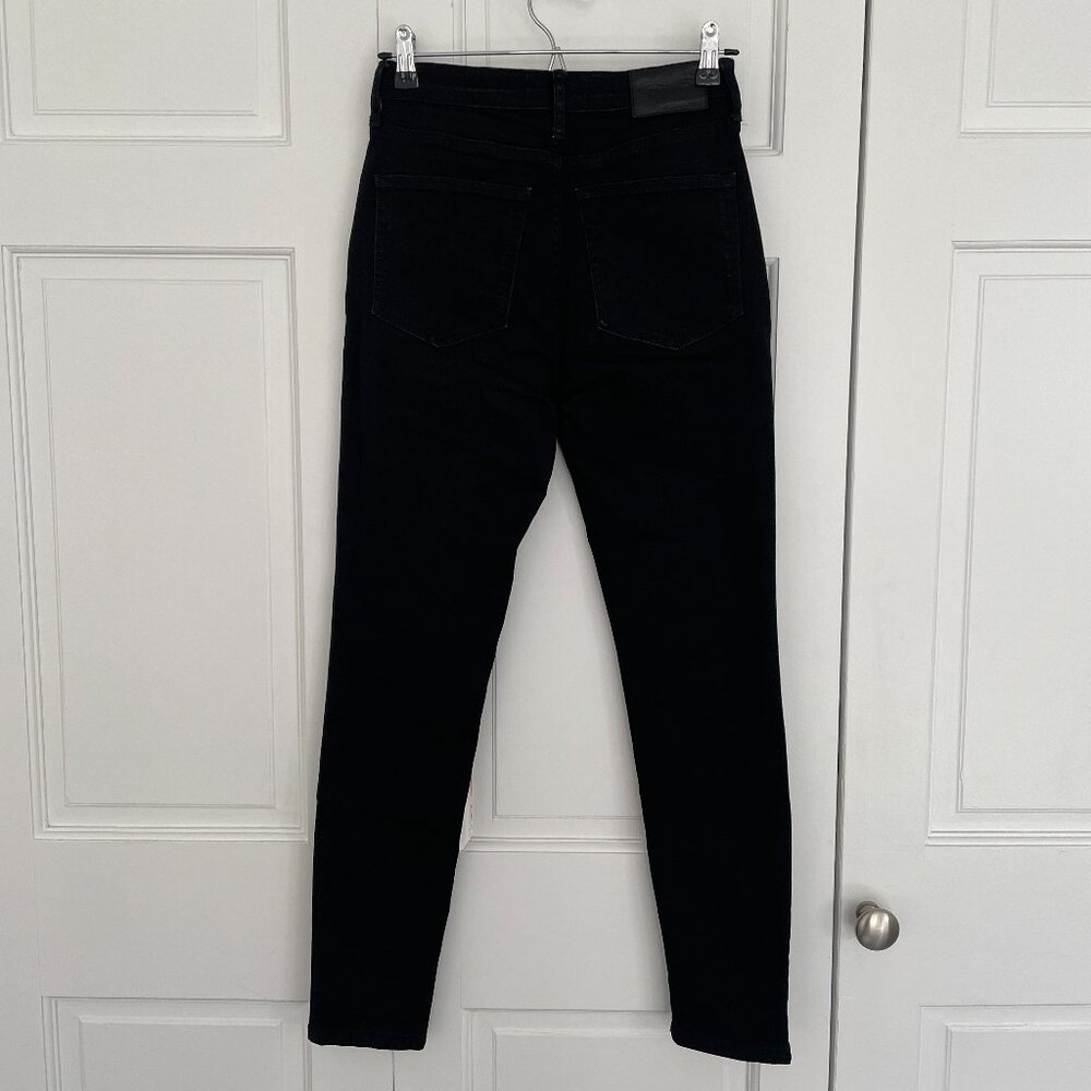 Everlane The Authentic Stretch High-Rise Skinny Jean | Black | Size 27 - Picture 2 of 7